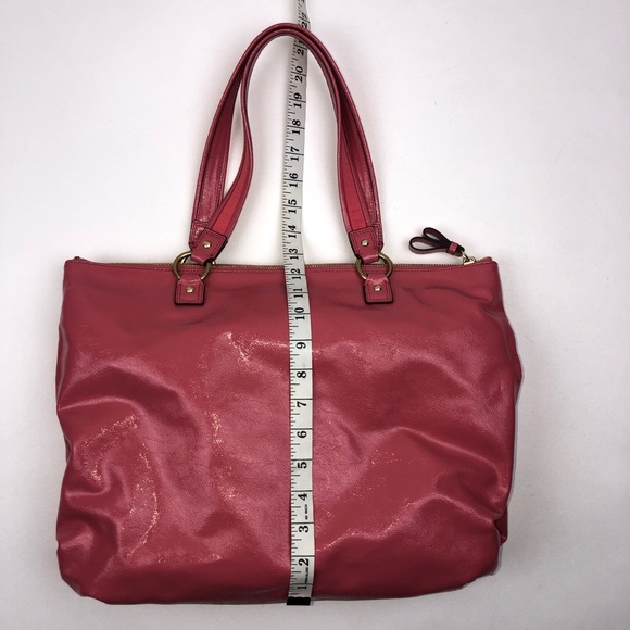 COACH Daisy Patent Leather Shoulder Bag - Picture 2 of 8